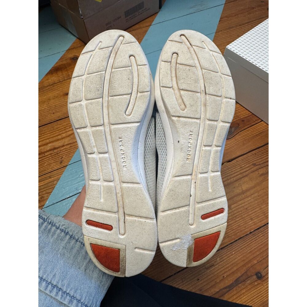 Ladies Rockport adiPRENE Comfort Boat Shoes Blue Casual Walking Shoes - Picture 4 of 11